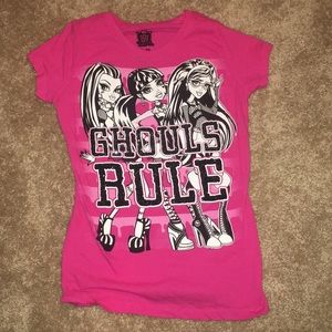 Monster high girls tee